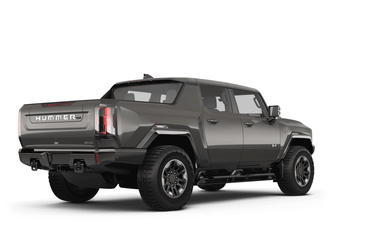 GMC HUMMER EV  - Back view GMC HUMMER EV  - Back view